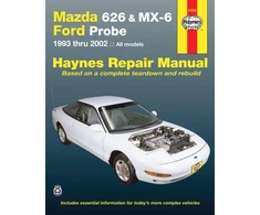 KNYGA Jay Storer Mazda 626, MX-6 &amp; Ford Probe covering Mazda 626 (93-02), Mazda MX-6 &amp; Ford Probe (93-97) Haynes Repair Manual (USA)