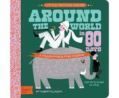 KNYGA Jennifer Adams Little Master Verne: Around the World in 80 Days