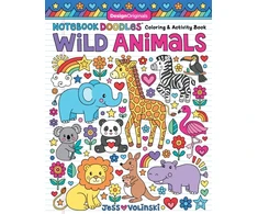 KNYGA Jess Volinski Notebook Doodles Wild Animals