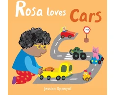 KNYGA Jessica Spanyol Rosa Loves Cars