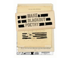 KNYGA John Carroll Make Blackout Poetry: Turn These Pages into Poems