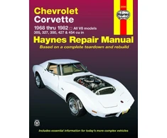 KNYGA John Haynes Chevrolet Corvette (1968-1982) Haynes Repair Manual (USA)