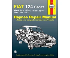 KNYGA John Haynes Fiat 124 Sport Coupe &amp; Spider (1968-1978) Haynes Repair Manual (USA)