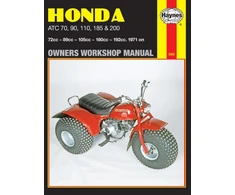 KNYGA John Haynes Honda ATC70, 90, 110, 185 &amp; 200 (71 - 85) Haynes Repair Manual