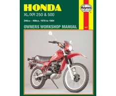 KNYGA John Haynes Honda XL/XR 250 &amp; 500 (78 - 84) Haynes Repair Manual