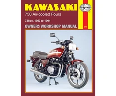 KNYGA John Haynes Kawasaki 750 Air-Cooled Fours (80 - 91)