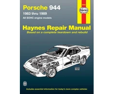 KNYGA John Haynes Porsche 944 4-cylinder (1983-1989) HaynesRepair Manual(USA)