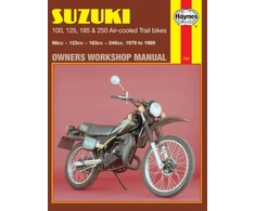KNYGA John Haynes Suzuki 100, 125, 185 &amp; 250 Air-Cooled Trail Bikes (79 - 89)