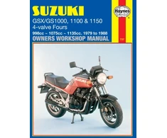 KNYGA John Haynes Suzuki GS/GSX1000, 1100 &amp; 1150 4-valve Fours (79 - 88) Haynes Repair Manual