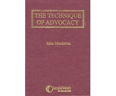 KNYGA John Munkman Llb Munkman: The Technique of Advocacy