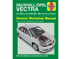 KNYGA John S Mead Vauxhall/Opel Vectra Petrol &amp; Diesel (Oct 05 - Oct 08) Haynes Repair Manual