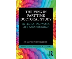 KNYGA Jon Rainford Thriving in Part-Time Doctoral Study