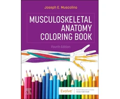 KNYGA Joseph E Muscolino Musculoskeletal Anatomy Coloring Book