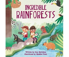 KNYGA Kay Barnham Look and Wonder: Incredible Rainforests
