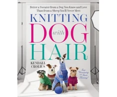 KNYGA Kendall Crolius Knitting with Dog Hair