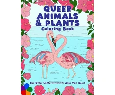 KNYGA Kes Otter Lieffe Queer Animals and Plants Coloring Book