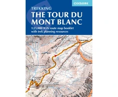 KNYGA Kev Reynolds Tour du Mont Blanc Map Booklet