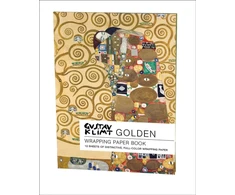KNYGA Golden, Gustav Klimt Wrapping Paper Book