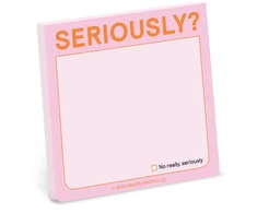 KNYGA Knock Knock Knock Knock Knock Seriously?! Sticky Note (Pastel Version)