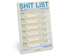 KNYGA Knock Knock Knock Knock Knock Shit List Pad (Pastel Version)