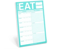 KNYGA Knock Knock What to Eat Pad (Mint Žalias)