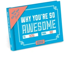 KNYGA Knock Knock Why You're So Awesome Book Fill in the Love Fill-in-the-Blank Book &amp; Gift Journal