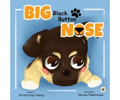 KNYGA Kristen Kay Big Juodas Button Nose