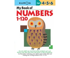 KNYGA Kumon Publishing North America My Book of Numbers 1-120 (UK Commonwealth Edition)