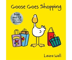 KNYGA Laura Wall Goose Goes Shopping (book&amp;CD)