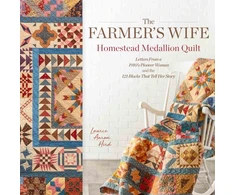 KNYGA Laurie Aaron Hird Farmer's Wife Homestead Medallion Quilt
