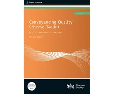 KNYGA Law Society (Great Britain) Staff Conveyancing Quality Scheme Toolkit