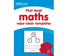 KNYGA Leckie And Leckie First Level Wipe-Clean Maths Templates for CfE Primary Maths