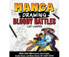 KNYGA Leo Campos Manga Drawing: Bloody Battles