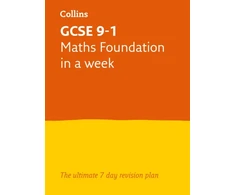 KNYGA Letts Gcse GCSE 9-1 Maths Foundation In A Week