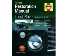 KNYGA Lindsay Porter Land Rover Series I, II &amp; III Restoration Manual