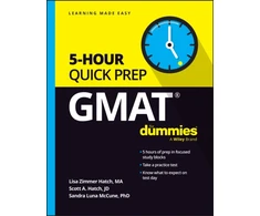 KNYGA Lisa Zimmer Hatch GMAT 5-Hour Quick Prep For Dummies