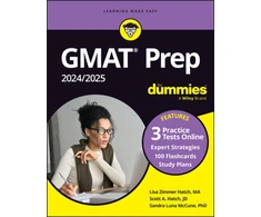 KNYGA Lisa Zimmer Hatch GMAT Prep 2024/2025 For Dummies (GMAT Focus Edition): Book + 3 Practice Tests + 100 Flashcards Online