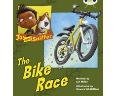 KNYGA Liz Miles Bug Club Independent Fiction Year 1 Mėlyna A Jay and Sniffer: The Bike Race