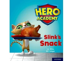 KNYGA Liz Miles Hero Academy: Oxford Level 2, Raudona Book Band: Slink's Snack