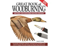 KNYGA Lora S Irish Great Book of Woodburning, Revised and Expanded Second Edition
