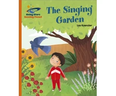 KNYGA Lou Kuenzler Reading Planet - The Singing Garden - Oranžinis: Galaxy
