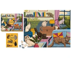 KNYGA Lucy Rose For the Love of Cats 500-Piece Puzzle