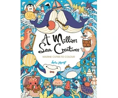 KNYGA Lulu Mayo Million Sea Creatures, Marine Cuties to Colour
