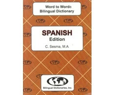 KNYGA Ma C Sesma English-Spanish &amp; Spanish-English Word-to-Word Dictionary