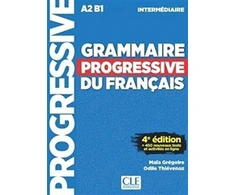 KNYGA Maia Gregoire Grammaire progressive du francais - Niveau intermediaire (A2/B1) + CD