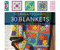 KNYGA Margaret Hubert 10 Granny Squares 30 Blankets