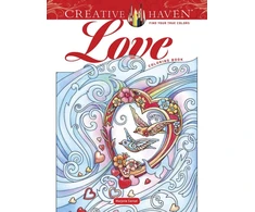 KNYGA Marjorie Sarnat Creative Haven Love Coloring Book