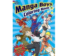 KNYGA Mark Schmitz Manga Boys Coloring Book