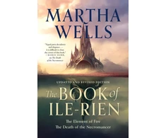 KNYGA Martha Wells Book of Ile-Rien, The Element of Fire &amp; The Death of the Necromancer