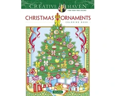 KNYGA Marty Noble Creative Haven Christmas Ornaments Coloring Book